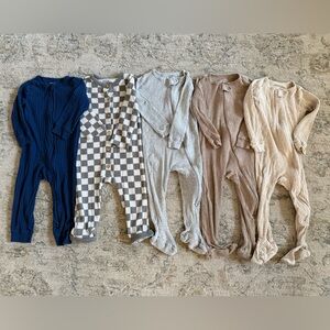 Neutral romper and sleeper bundle 18m